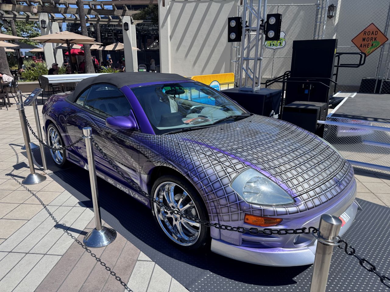 Universal Studios Hollywood Mega Movie Summer 2026 - 2001 Mitsubishi Eclipse Spyder GTS Fast & Furious picture car