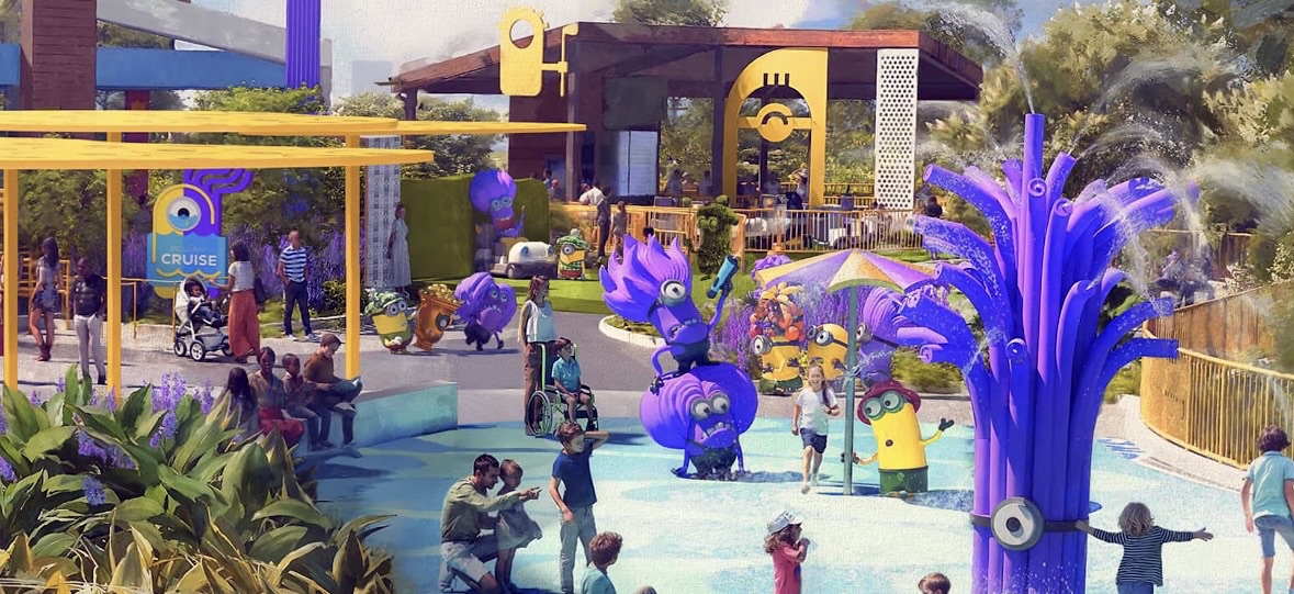 minions themed play area concept art