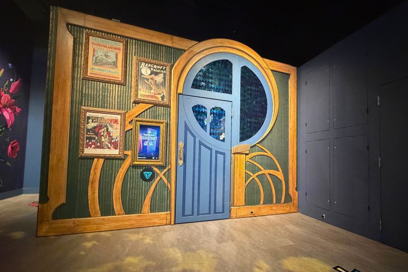 Magician activity entrance at Level99 Disney Springs