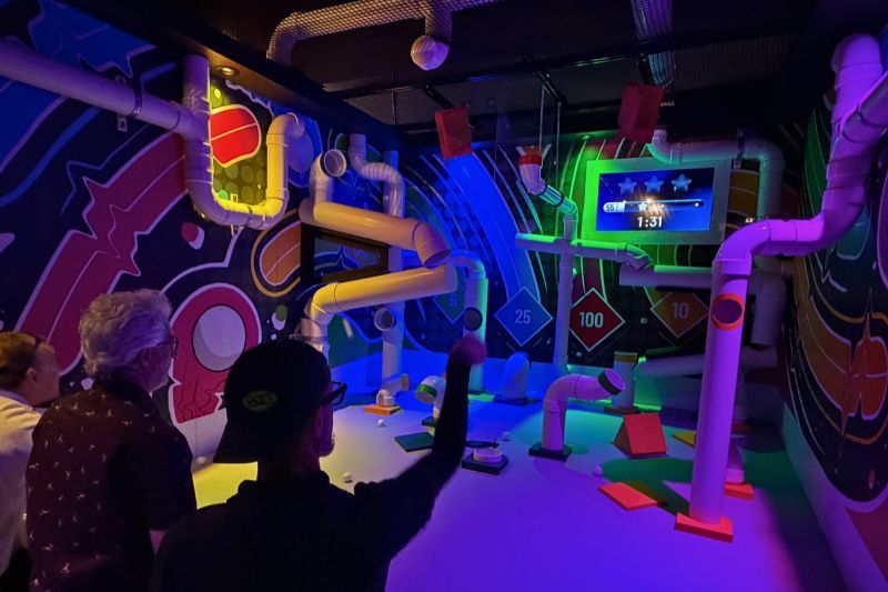 Ping pong game Level99 Disney Springs 