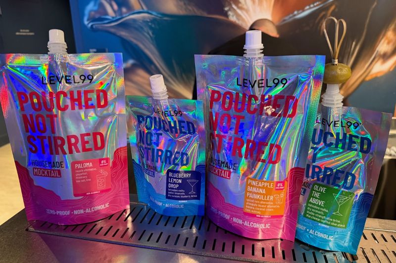 Pouch beverages Level99 Disney Springs