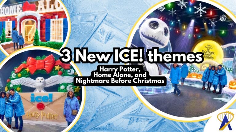 3 new ice themes at gaylord harry potter home alone nightmare before christmas