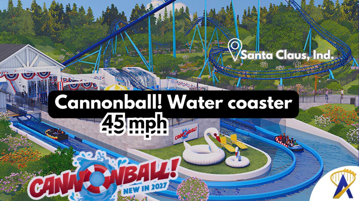 Cannonball! water coaster Holiday World announced