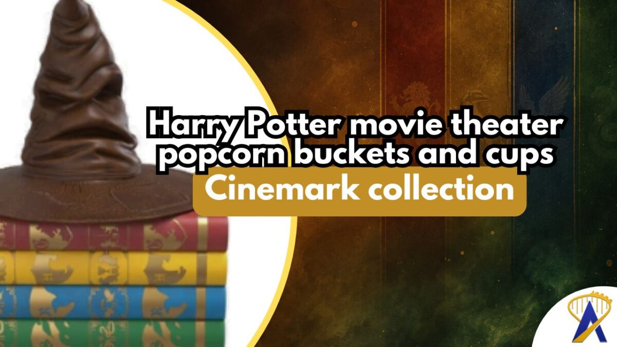 Cinemark Sorting Hat Popcorn bucket collection