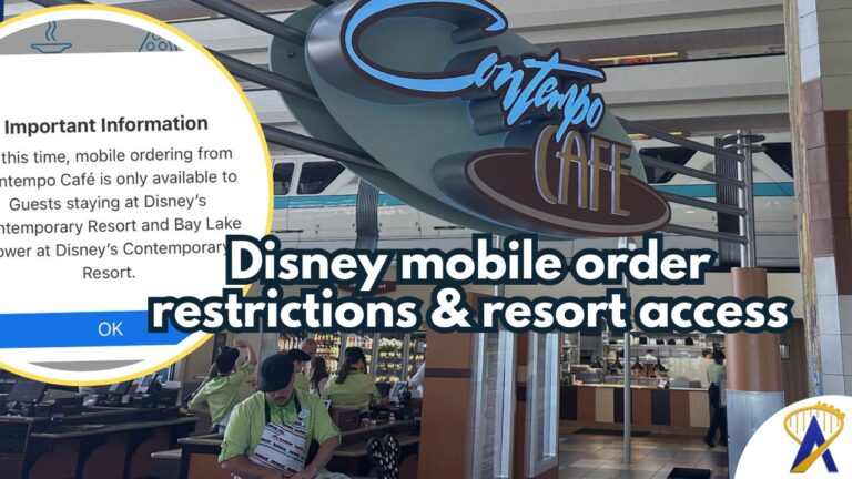 Contemporary Resort mobile ordering restrictions and access - Photo by Dani Meyering
