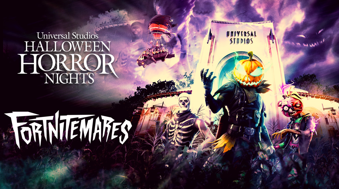 Fortnite at Halloween Horror NIghts graphic