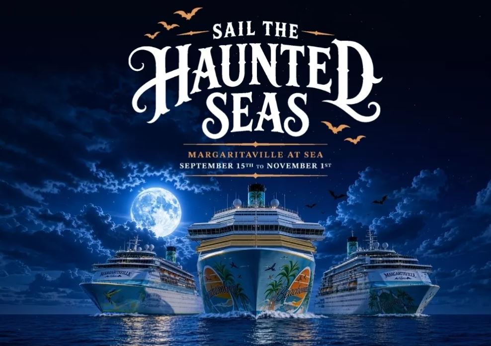 Halloween on the Haunted Seas Margaritaville graphic