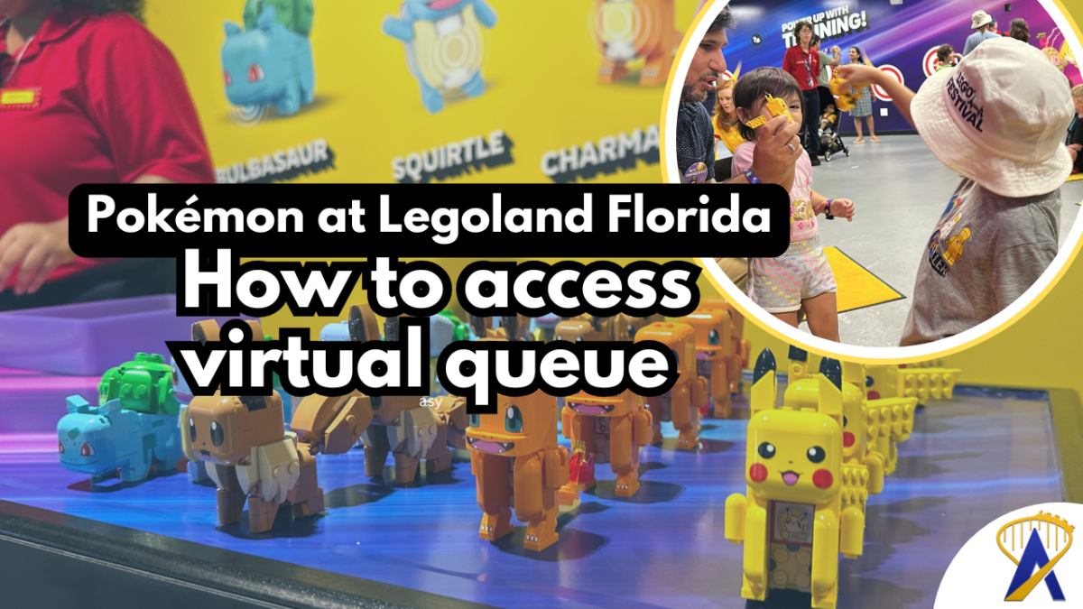 How to access Lego Pokemon virtual queue legoland Florida