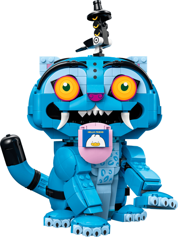 KPop Demon Hunters Derpy Tiger LEGO set