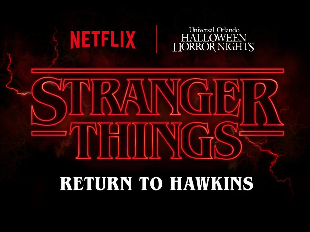 Stranger Things Return to Hawkins Halloween Horror Nights graphic