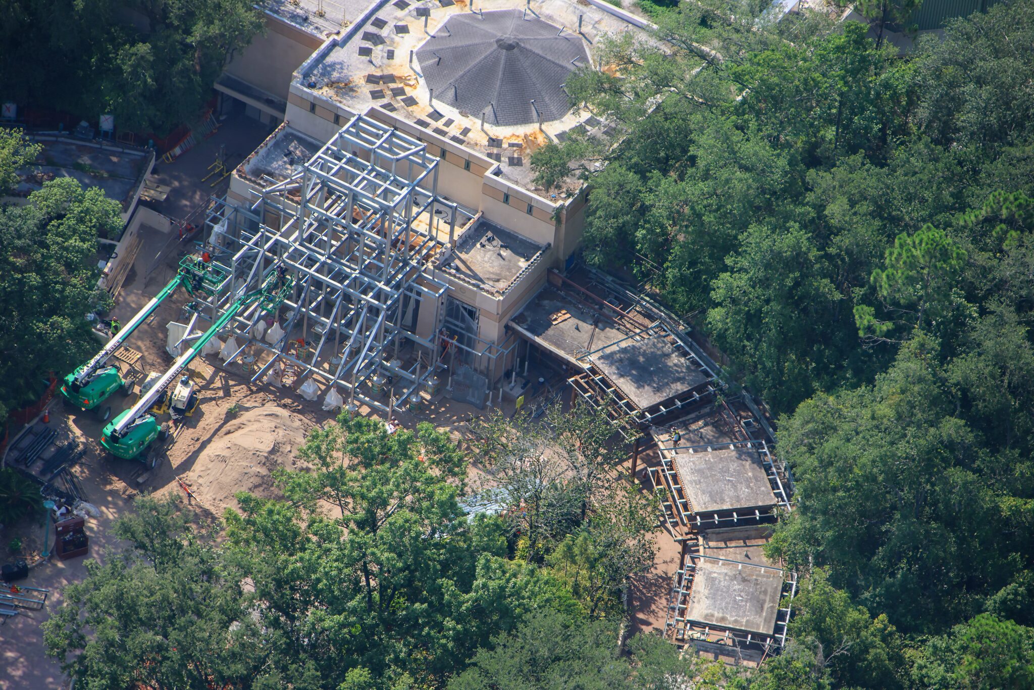 Indiana Jones temple framework