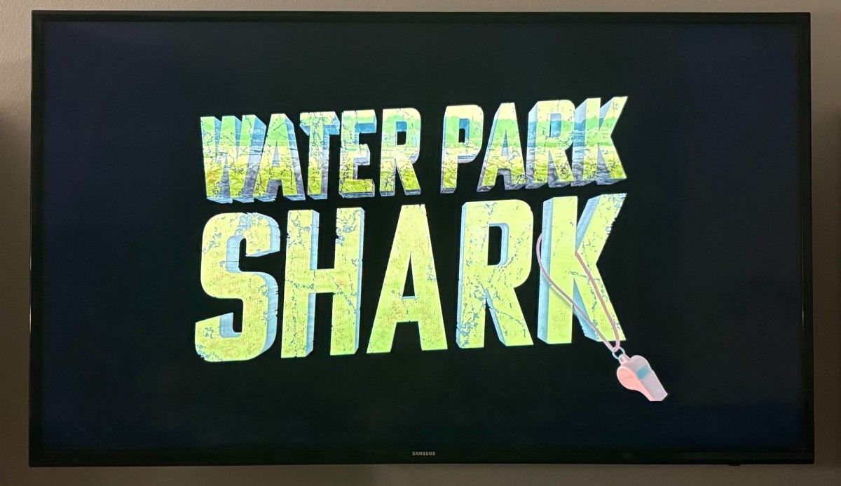 Movie Opener Title on a television