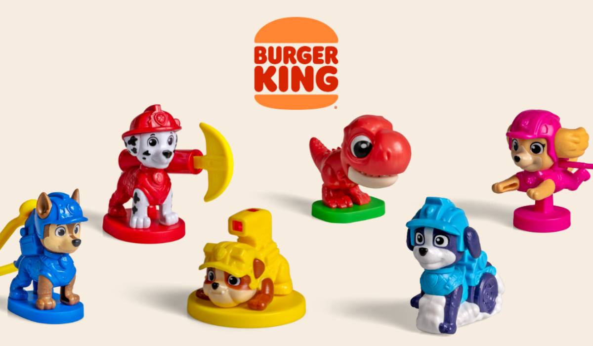 burger king paw patrol dino movie toys