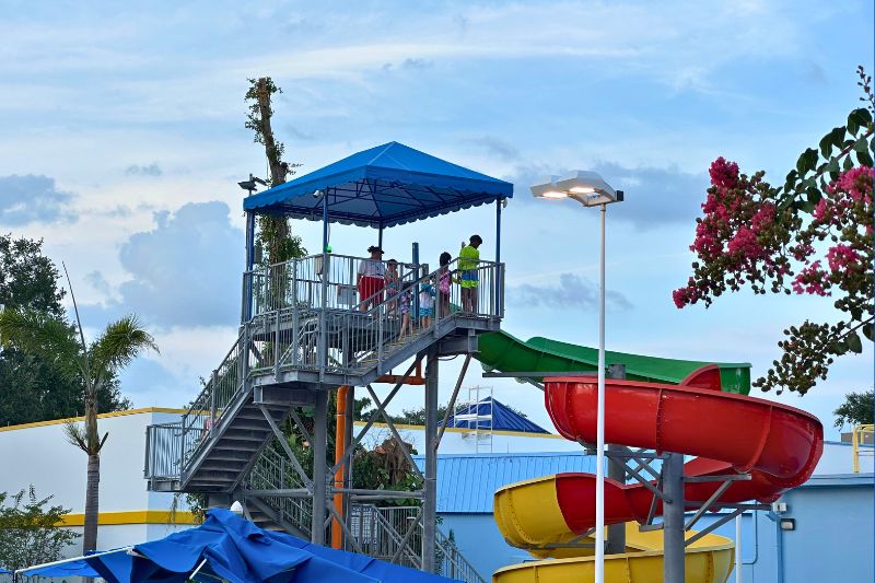 Legoland Hotel waterslide - Photo by Dani Meyering