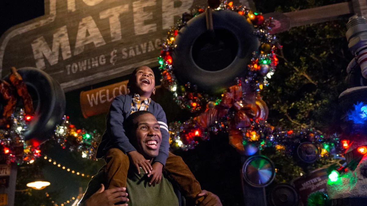 Mater's Jingle Jamboree father and son