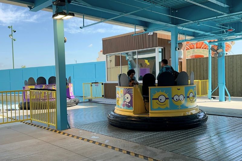 Bello Bay Cruise ride vehicle Universal Kids Resort