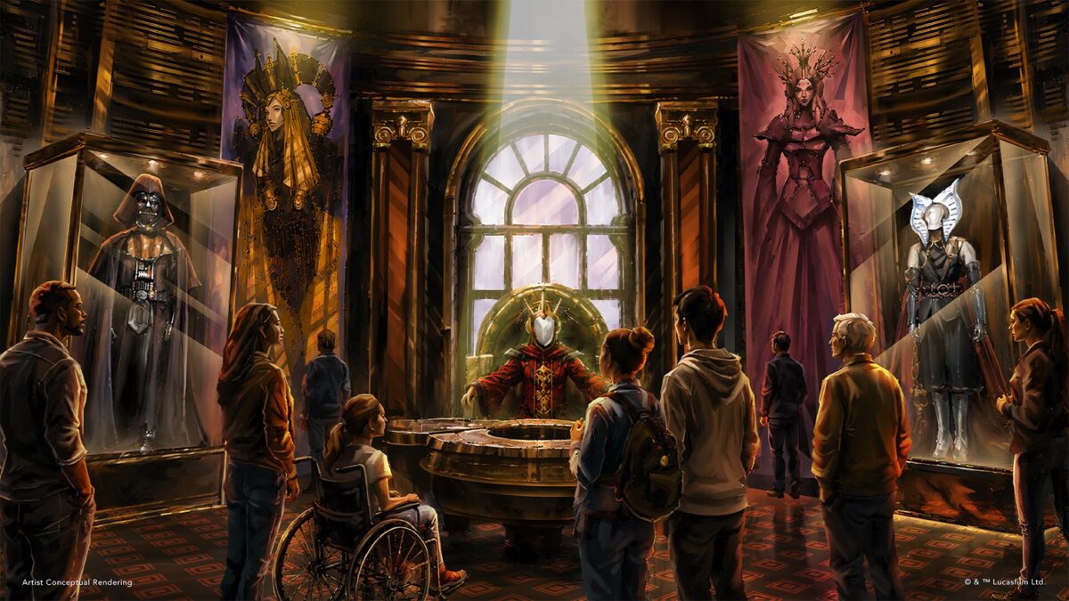 Queen Amidala’s Throne Room rendering