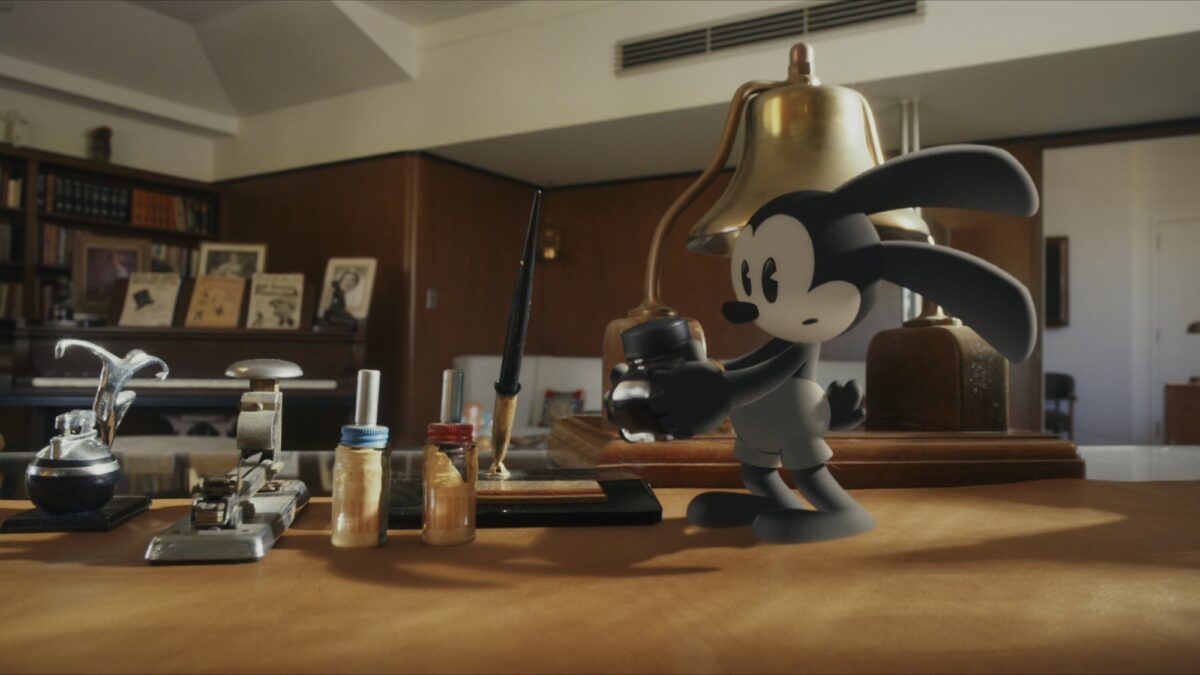 promotional image from the trailer for the oswald series