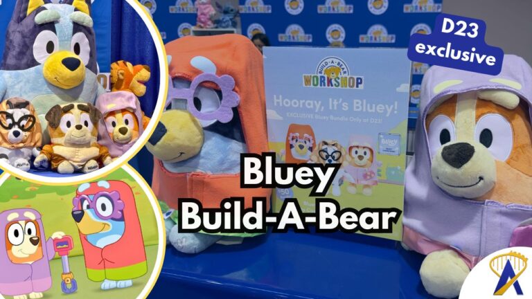 Bluey Build-A-Bear collection gets the Granny treatment at D23