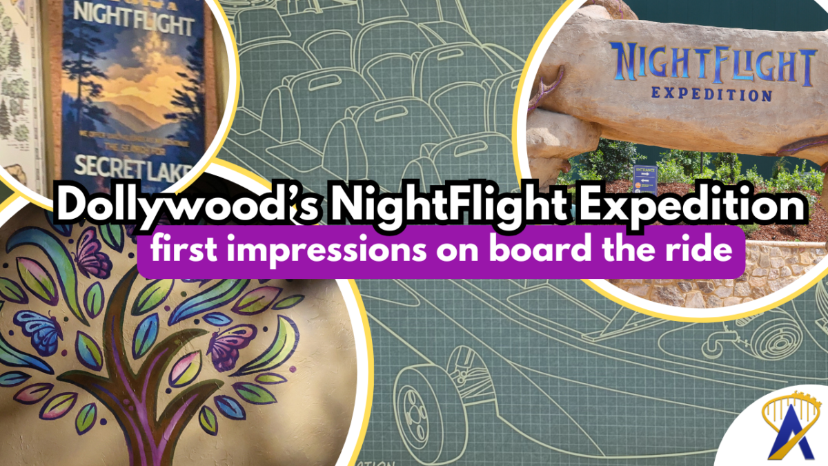 Dollywood Nightflight Expedition First Impressions ride review
