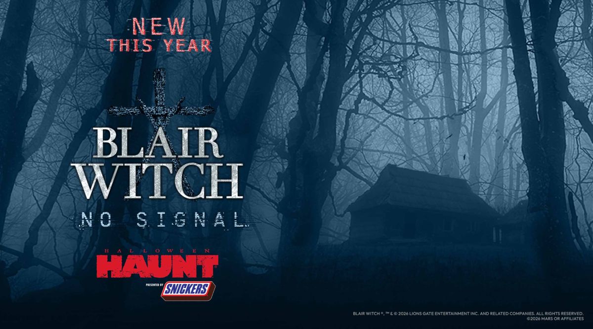 Blair Witch No Signal haunted maze promo graphic for Dorney Park Halloween Haunt.