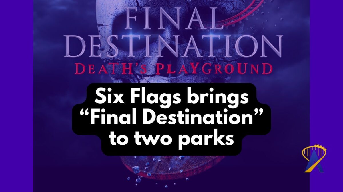 Final Destination at Six Flags announcement