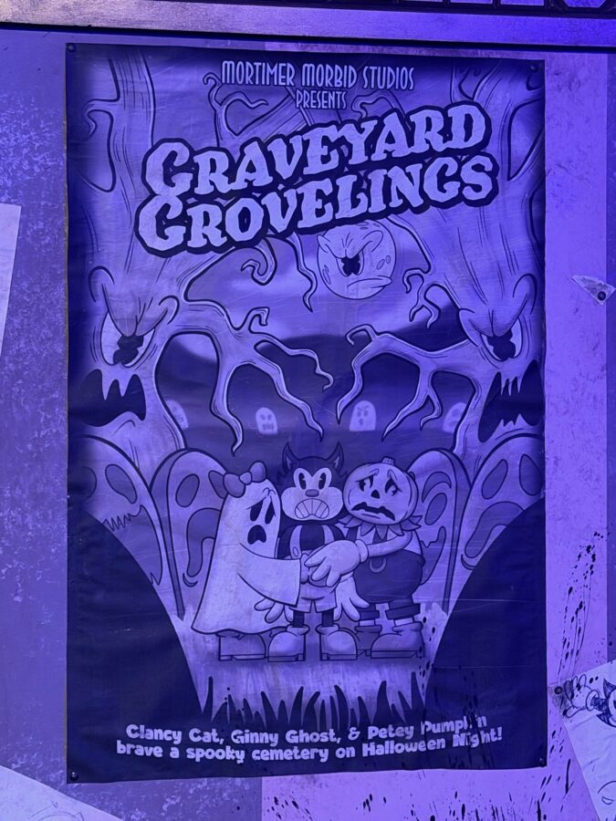 Inked Knott's Scary Farm poster with original Halloween characters