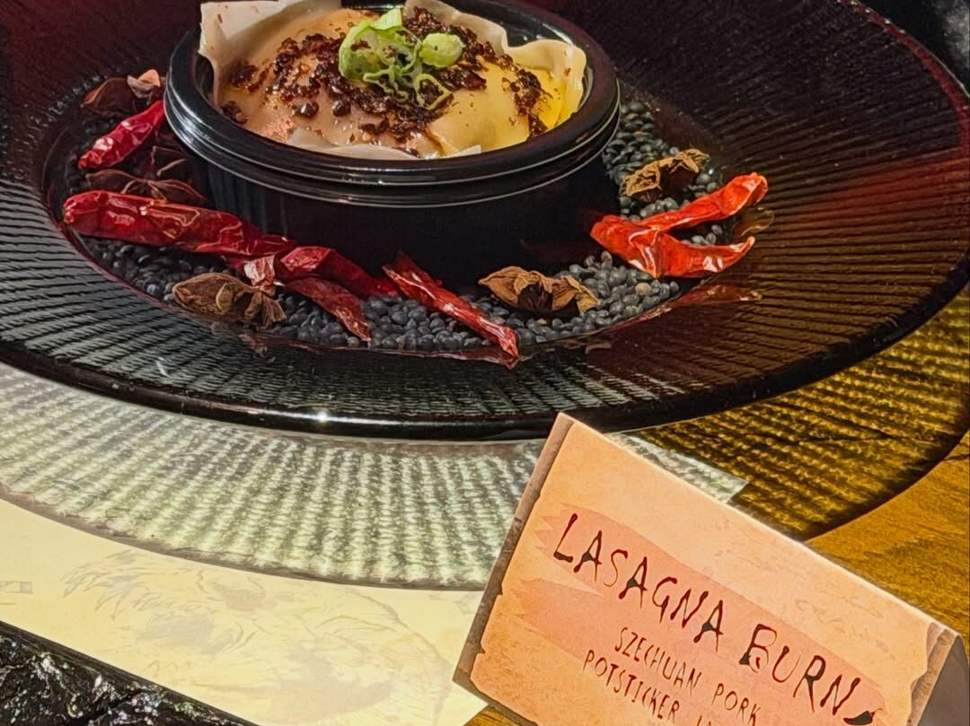 Lasagna Burn Halloween Horror Nights 2026 on display