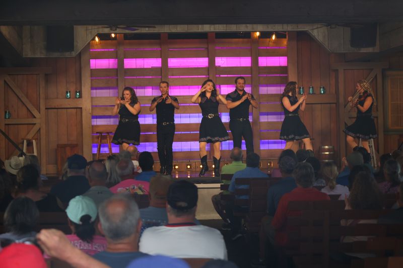 Live entertainment full house at Dollywood the day after her death