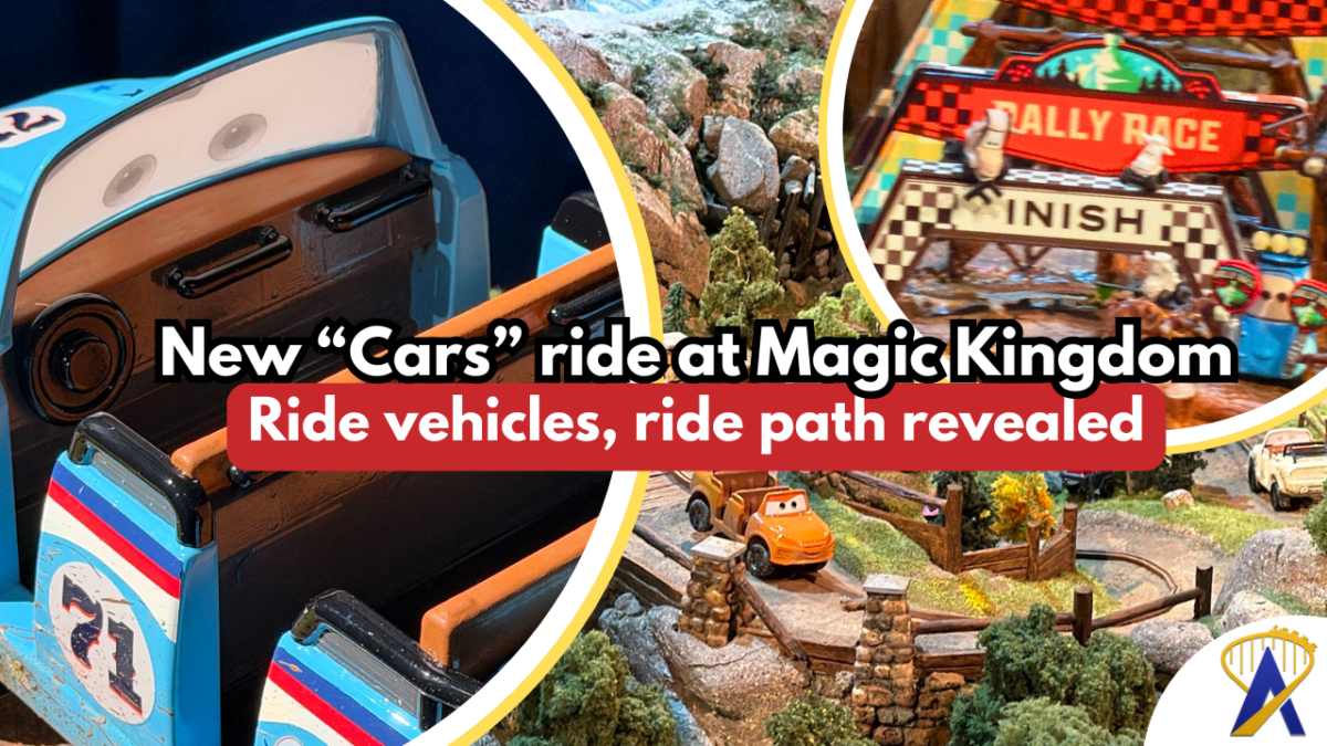 New Cars ride at Magic Kingdom racers ride vehicles and model