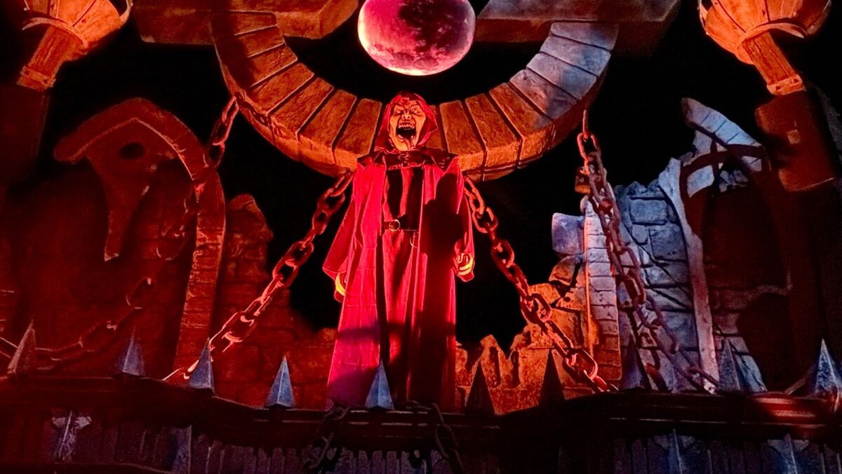 Ozzy Osbourne Prince of Darkness house moon scene Halloween Horror Nights 2026 