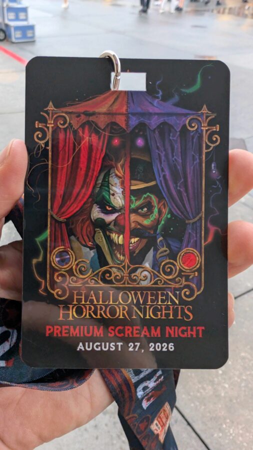 Premium Scream Halloween Horror Nights 2026 credentials