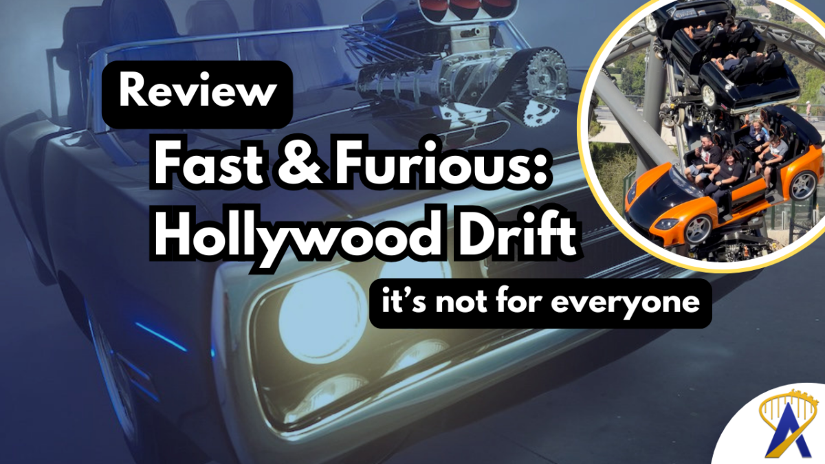 Ride review fast and furious hollywood drift coaster universal studios hollywood