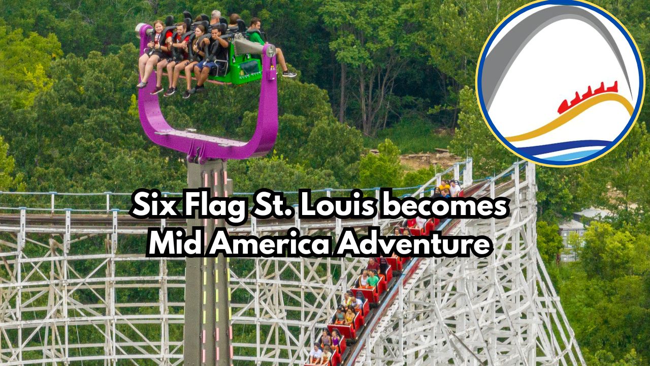 Six Flags St. Louis Rebrands as Mid America Adventure