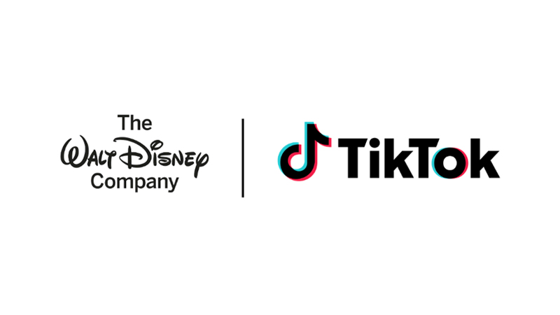 Disney+ TikTok Partnership graphic