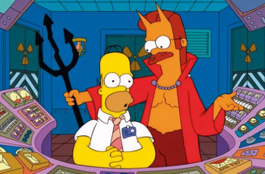 The Simpsons Treehouse of Horror Homer and Ned