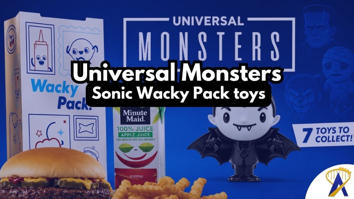 Universal Monsters Sonic kids meal toys 2026