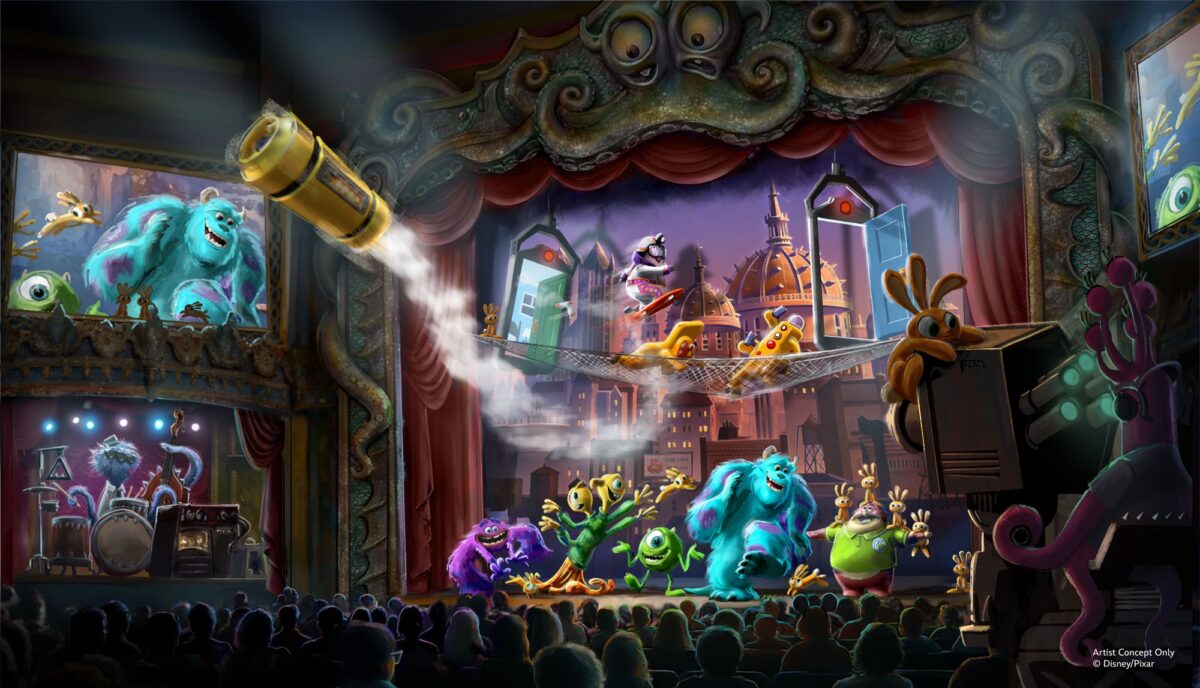 concept art for welcome to monstropolis show