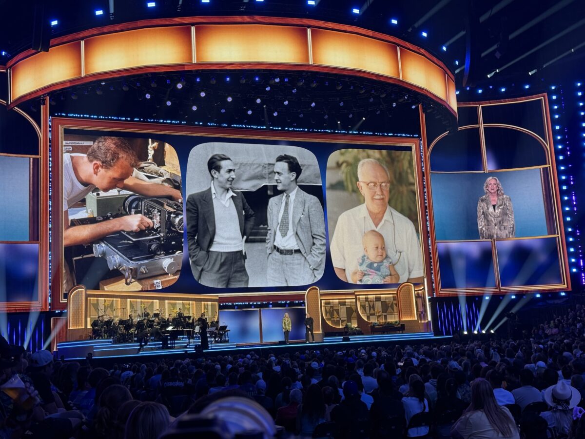 kimberly irvine on d23 stage