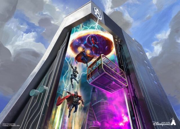 Stark Expo at Hong Kong Disneyland avengers concept art