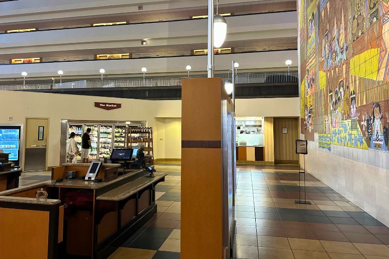 ordering area of Contempo Café Disney's Contemporary