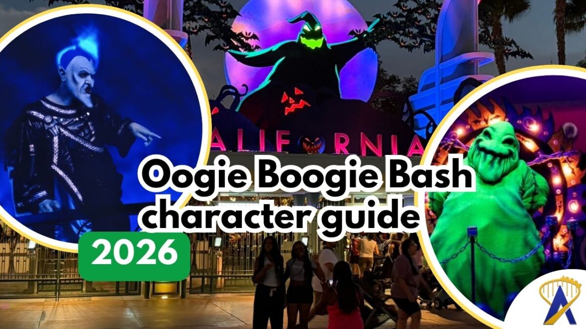 oogie boogie bash 2026 characters