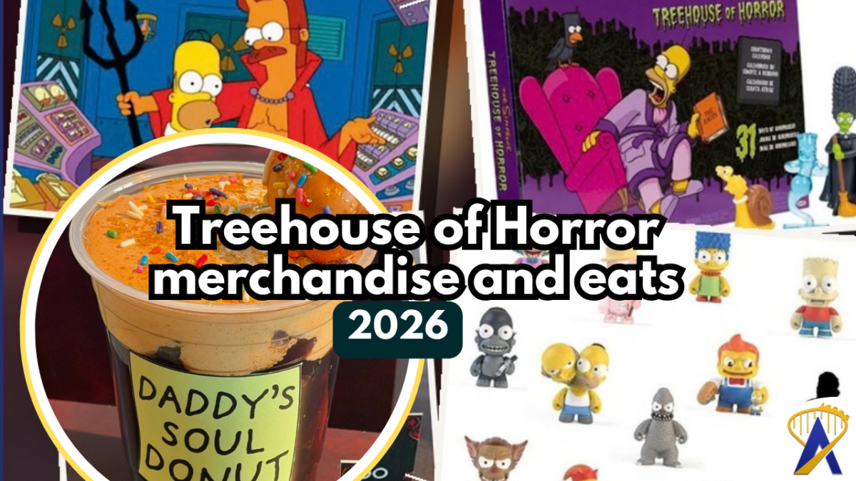 2026 Treehouse of Horror merchandise the simpsons