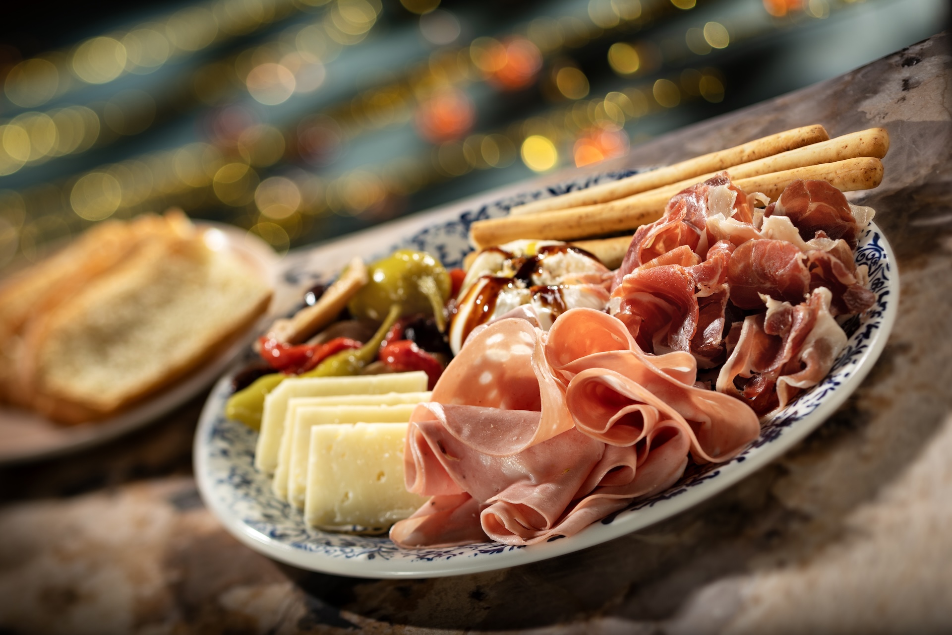 promotional image for an antipasto platter at hurly-burly
