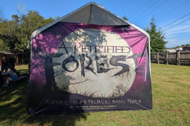 A Petrified Forest logo banner