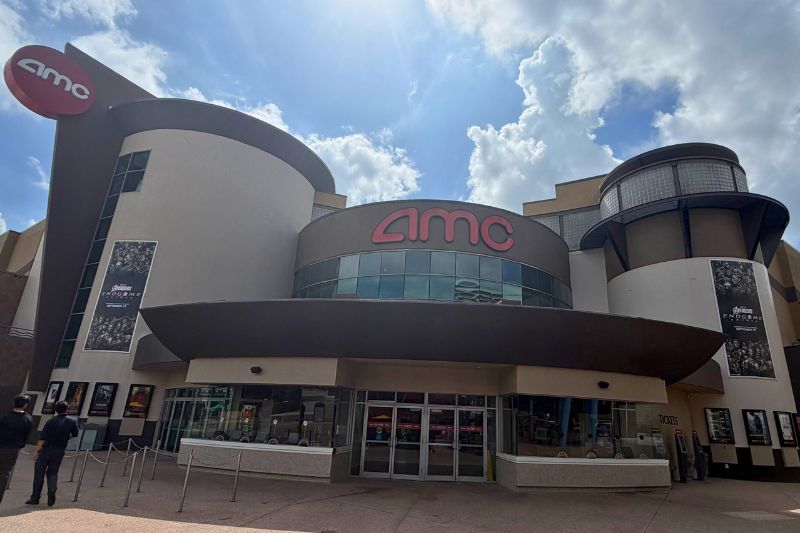Avengers Endgame Encore banners outside Disney Springs AMC theater