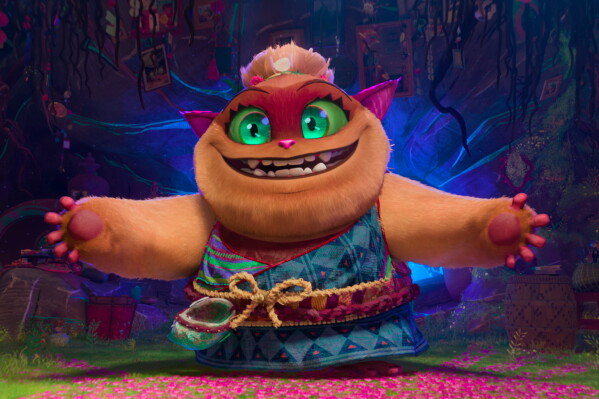 Batiba animated character with vibrant colors