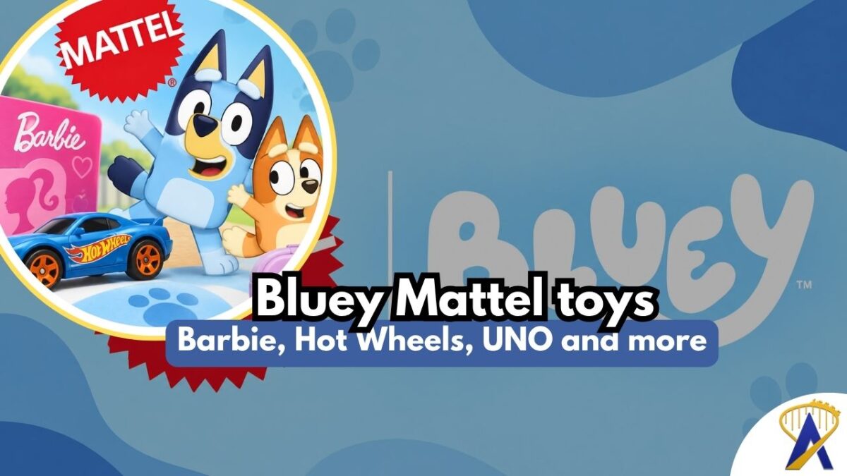 Bluey and Mattel toys announced