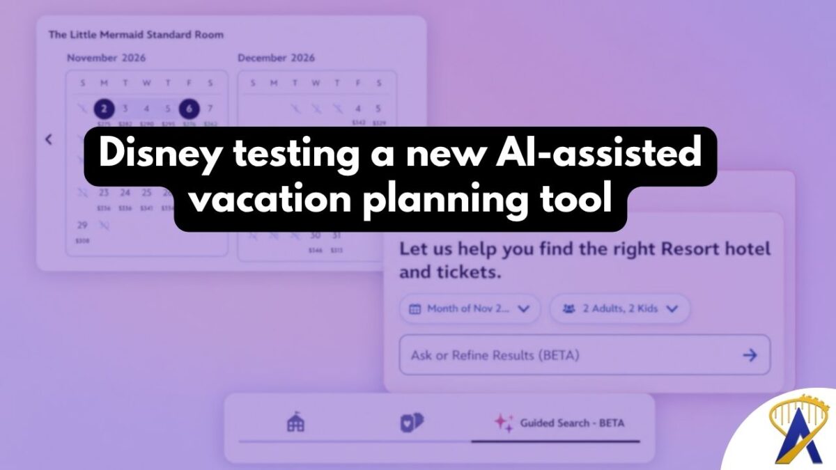 Disney testing new AI vacation tool