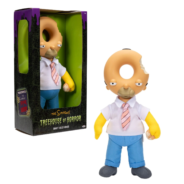 Jakks The Simpsons Donut Homer Halloween Roto Plush